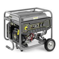 Benzininis generatorius Elektros generatorius degalų rūšis: Benzinas 230V, variklio galia 6,9 AG, maksimali galia: 3kW, vardinė srovė: 10,8A, lizdai: 2x16A (230V); paleidimas: elektrinis/rankinis
