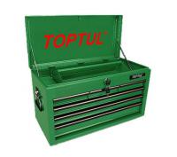 Įrankių dėžė be įrankių Įrankių vežimėlio padidinimas, metalas, įrengtų stalčių skaičius: 6vnt., žalia 660x307x378