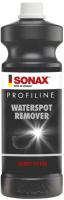 Priemonė vandens dėmėms pašalinti Priemonė vandens dėmėms pašalinti SONAX Profiline Waterspot Remover 1l; pH rūgštinis; skystis; (en) smooth paint coat; pritaikymas (funkcijoms): kalkių nuosėdų pašalinimas