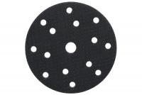 Polishing disc Šlifavimo diskas su kabliuku ir kilpa, tipas: diskas, skersmuo: 150 mm, storis: 5 mm, spalva: juodas