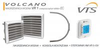Šildymo įrenginių aksesuarai ir atsarginės dalys VOLCANO ORO ŠILDYTUVAS VR1 SU VARIKLIU EC (GALIOS DIAPAZONAS 5-30 kW)