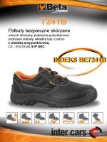 Batai BETA Darbo batai BASIC, matmuo: 45, saugumo kategorija: S1P, SRC, medžiaga: oda, spalva: juoda, batų priekis: plienas