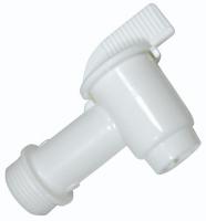 Kiti tepalų ir alyvos pilstymo įrenginiai Įsukamas čiaupas BRAKE CLEANER, 3/4", pritaikymas: 60L & 200L statinės, plastikinis