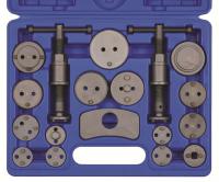 Specialūs įrankiai stabdžių sistemai Įrankių komplektas stabdžių stūmokliams įspausti ir įsukti (kairysis, dešinysis sriegis)