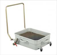 Nupilimo vonios Nusausinimo vonia, bako talpa: 65L, rankinis išpylimas (padėtas ant grindų)