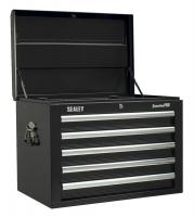 Įrankių dėžė be įrankių Įrankių dėžė, įrengtų stalčių skaičius: 5, spalva: juoda x plotis660mm x gylis435mm x aukštis490mm