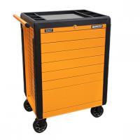 Įrankių vežimėliai be įrankių Įrankių vežimėlis, spalva: oranžinė, plotis: 702mm, gylis: 477mm, aukštis: 993mm