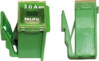 Saugikliai moduliniai Saugiklių kompl., srovė: 30 A, spalva žalia, kiekis pakuotėje: 5 vnt.