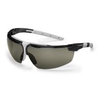 Akiniai Apsauginiai akiniai su laikikliais uvex i-3, UV 400, lęšio spalva: pilka, normos: EN 166; EN 172, spalva: Juoda/Pilka