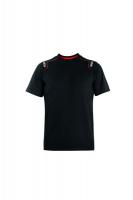 Marškinėliai marškinėliai TRENTON, matmuo: XL, medžiagos gramatūra: 80g/m˛, spalva: juoda