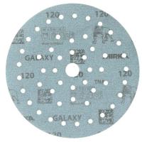 Polishing disc Sandpaper GALAXY, disc, P120, diameter: 150 mm, fitting brackets: hook and loop