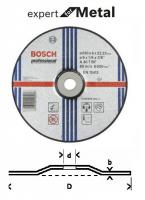 Šlifavimo diskai Pjovimo diskai metalui 10vnt. 125 x 6 x 22,23 mm A30 