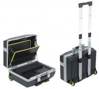 Įrankių dėžė be įrankių Įrankių dėžė, geltona/juoda/pilka 410x485x250