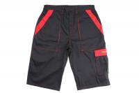 Kita darbinė ir apsauginė apranga Darbinės ir apsauginės kelnės, raudonos/juodos, dydis XXL, 260 g/m2
