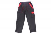 Kita darbinė ir apsauginė apranga Darbinės ir apsauginės kelnės, raudonos/juodos, dydis L, 260 g/m2