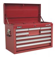Įrankių dėžė be įrankių Įrankių dėžė, įrengtų stalčių skaičius: 8, spalva: raudona x plotis660mm x gylis315mm x aukštis430mm