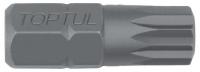 Antgalis 10mm SPLINE/XZN Uždedamas antgalis SPLINE / XZN, lizdo matmuo / metrinė pavara: 10mm, matmuo: M5, trumpas, ilgis: 30 mm, 12-taškų