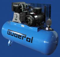 Stūmoklinis kompresorius Kompresorius stūmoklinis GUDEPOL serija Blue, 5,5 kW 400V 10 bar, našumas: 830l/min., bako talpa: 270L, stūmoklių skaičius: 2vnt.