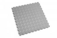 Surenkama grindų danga Surenkama grindų danga Industry pilka, plokštelės matmenys 510x510x7 mm, apkrova: aukšta, kaina už 1 vnt.; montavimo instrukcijos - žiūrėkite techninių duomenų lapą