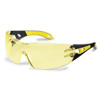 Akiniai Apsauginiai akiniai su laikikliais uvex pheos, UV 400, lęšio spalva: gintaro, normos: EN 166; EN 170